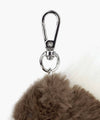 Marithé François Girbaud Classic Logo Pony Keyring Brown