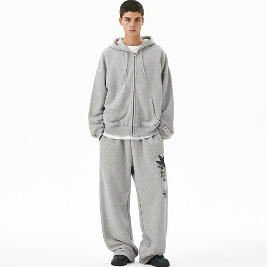 Mahagrid Pray Appliqué Sweat Pant Grey