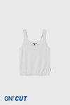 General Idea WOMAN Temperature Cut U-Neck Knit Sleeveless