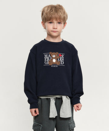 Marithé François Girbaud Kids Bear Classic Logo Sweatshirt