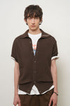 General Idea UNISEX Contrast Line Collar Cardigan