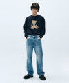 Marithé François Girbaud M Damaged Washing Denim Pants