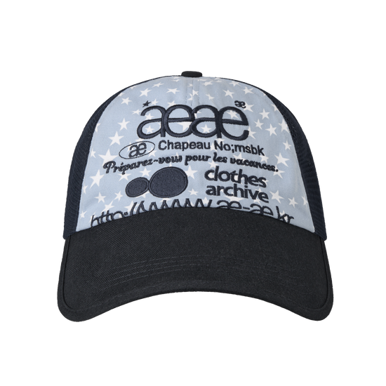 AEAE Web Logo Star Mesh Cap