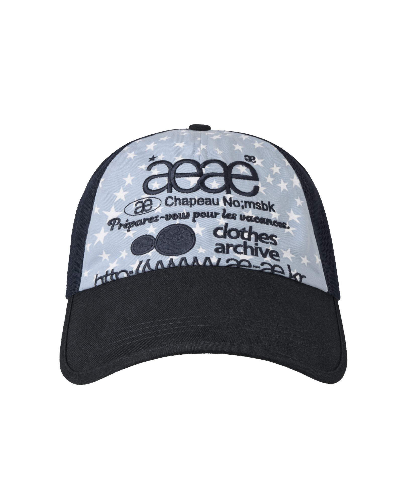 AEAE Web Logo Star Mesh Cap