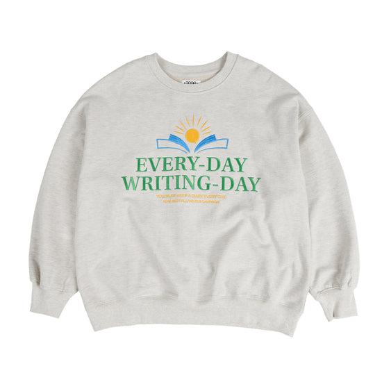 AEAE EVERYDAY ROUTINE SWEATSHIRTS - [OATMEAL]