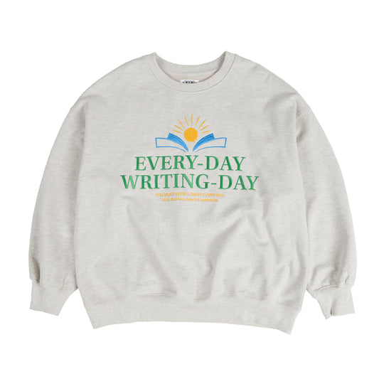AEAE EVERYDAY ROUTINE SWEATSHIRTS - [OATMEAL]