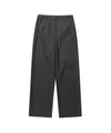 Nice Ghost Club FFATS Check Balloon Layered Skirt Pants [Charcoal]