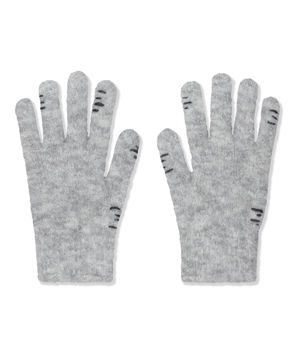 Mahagrid Boucle Stitch Glove