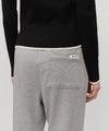 Marithé François Girbaud W Lace Point Boots Cut Sweat Pants Heather Gray