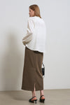 General Idea WOMAN V-Neck Scarf Blouse