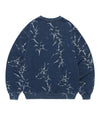 Cavish Washed Denim Sweatshirt in Blue