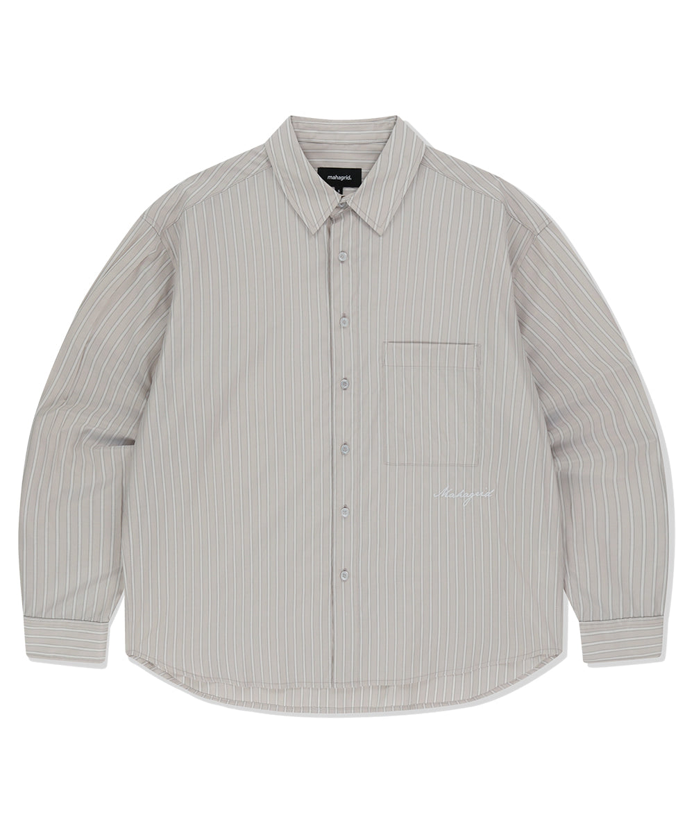 Mahagrid Comfort Stripe Shirt
