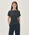 Marithé François Girbaud W WAIST SHIRRING TEE