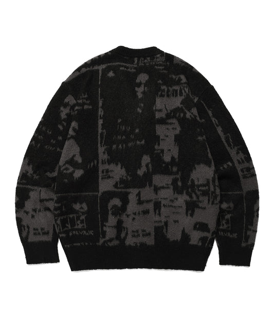 Cavish Brushed Mohair Cardigan
