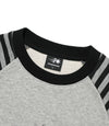 Nice Ghost Club Stripe 3Star Raglan Sweatshirt [Grey]