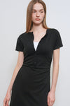 General Idea WOMAN Fitted Shirring Long Dress