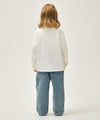 Marithé François Girbaud Kids Bear Printed Denim Pants