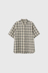 General Idea MAN Seersucker Half Check Shirt