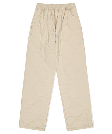 Mahagrid Quilted Pant [Beige]