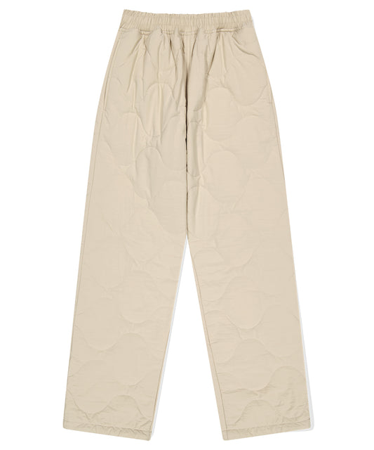 Mahagrid Quilted Pant [Beige]