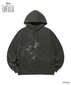 Nice Ghost Club Fantasia Mickey Mouse Pigment Hoodie in Charcoal
