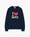Marithé François Girbaud I LOVE MFG SWEATSHIRT