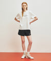 Marithé François Girbaud Marithé SPORT LETTERING LOGO TEE