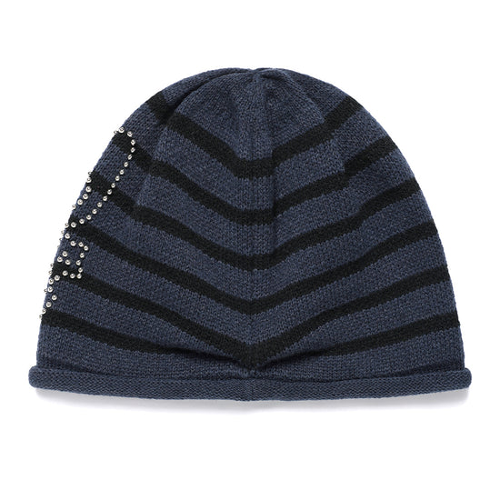 Cavish SKULL CAT STRIPED BEANIE