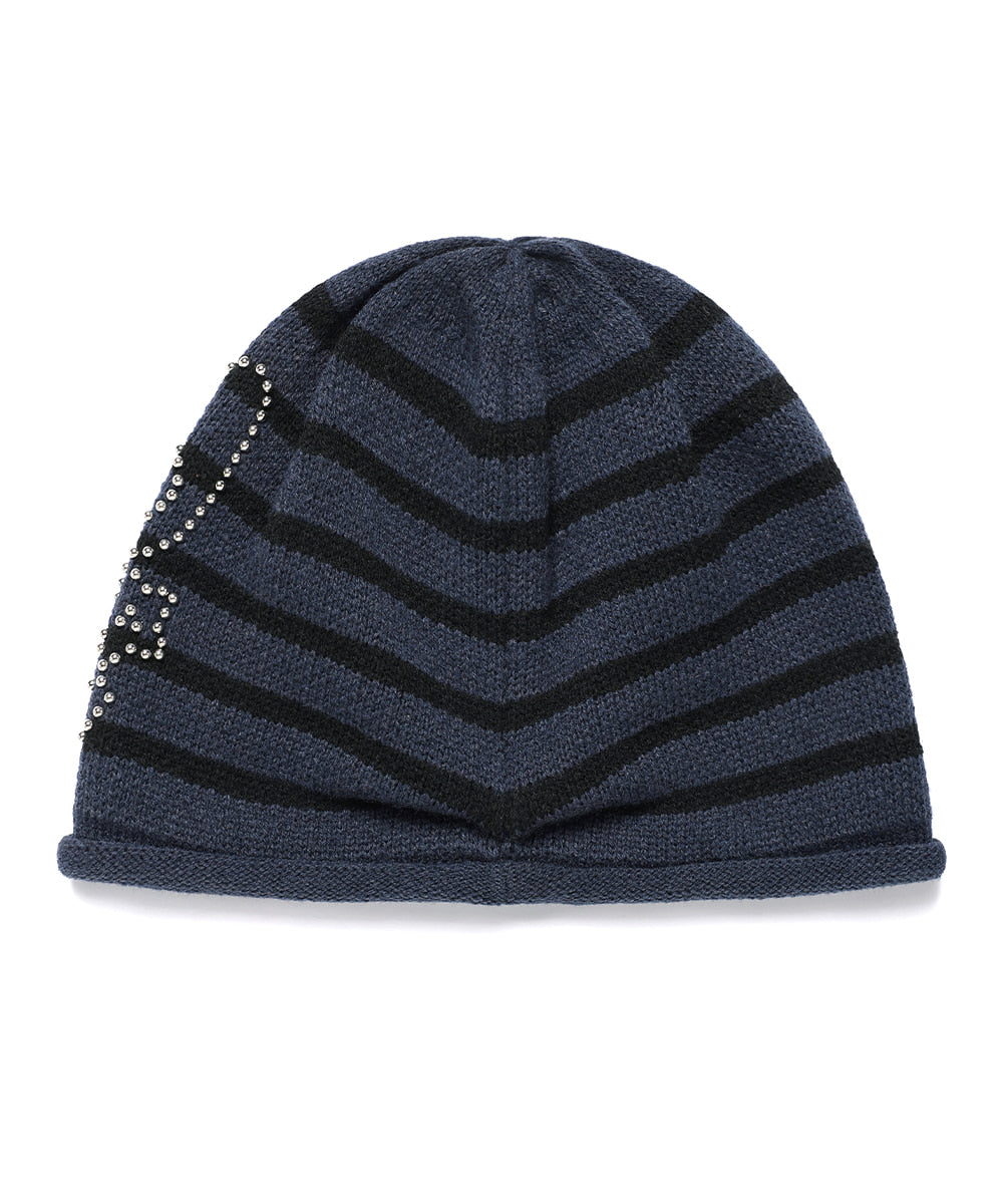Cavish SKULL CAT STRIPED BEANIE