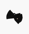 Marithé François Girbaud Circle Logo Velvet Hair Clip