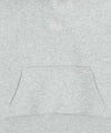 Marithé François Girbaud W DRAWING CLASSIC LOGO CROP HOODIE light heather gray