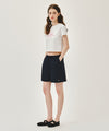 Marithé François Girbaud W LACE HEM SHORTS