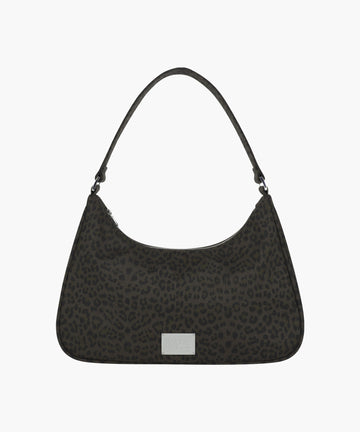 Marithé François Girbaud CLASSIC LOGO HOBO BAG leopard