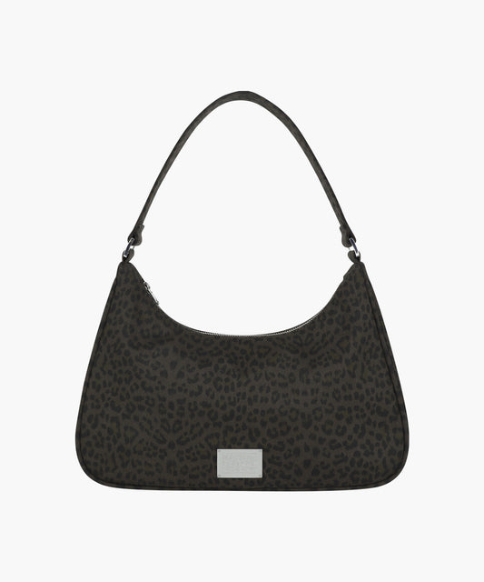Marithé François Girbaud CLASSIC LOGO HOBO BAG leopard