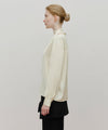 Marithé François Girbaud Women's V-Neck Tie Blouse