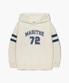 Marithé François Girbaud Kids Stripe Printed Hoodie