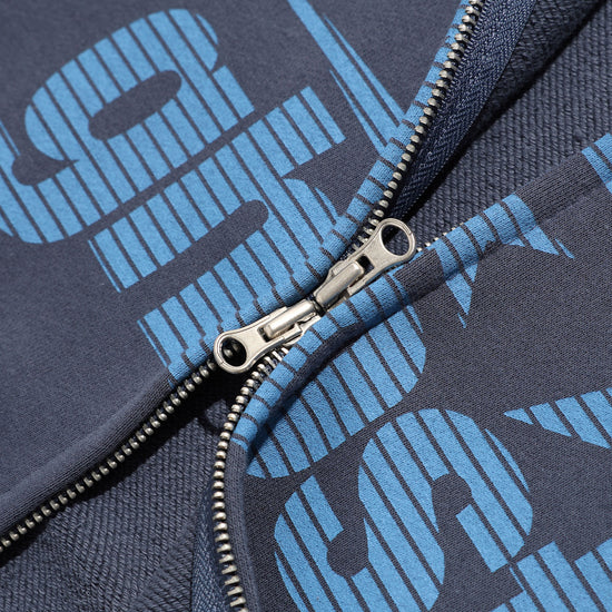Nice Ghost Club Ghost 3 Star Hoodie Zip Up [Navy]