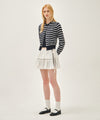 Marithé François Girbaud W Layered Ruffle Skirt