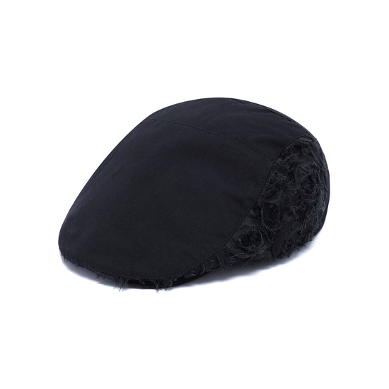 Nice Ghost Club Flower Lace Skull Hunting Cap