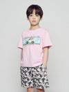 ADLV Kids Happy Driver Short Sleeve T-Shirt