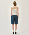 Marithé François Girbaud W CARPENTER DENIM SHORTS