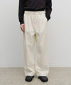 Marithé François Girbaud M Low-Waist Tuck Wide Denim Pants