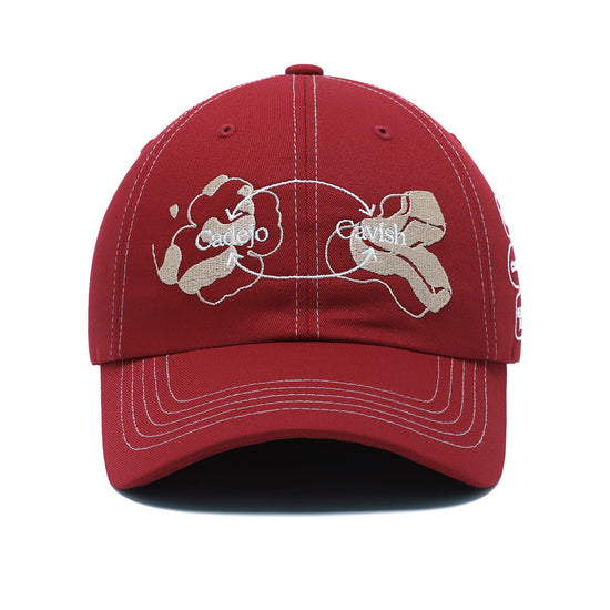 Cavish CAVISH X CADEJO STITCH POINT CAP [RED]