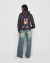 ADLV Rabbit Bear Doll Logo Hoodie