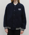 Marithé François Girbaud FLEECE VARSITY JACKET