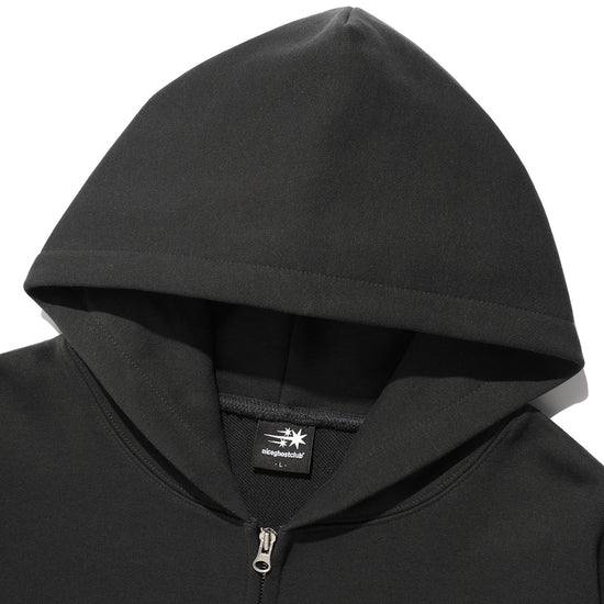 Nice Ghost Club Ghost 3Star Hoodie Zip Up [Charcoal]