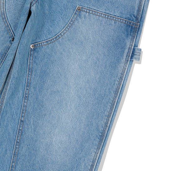 Mahagrid Double Knee Denim Pant [Blue]