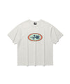 Nice Ghost Club Oval 3 Star Logo Tee