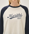 Marithé François Girbaud SLEEVE CONTRAST LONG SLEEVE TEE
