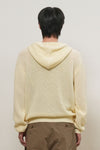 General Idea UNISEX Crochet Hooded Knit